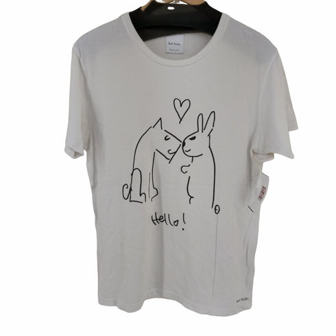 ポールスミス Paul Smith draw by paul PRINT T-SHIRT メンズ import:M