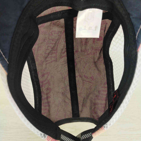 クレ clef メッシュジェットキャップ 落書きプリント レディース