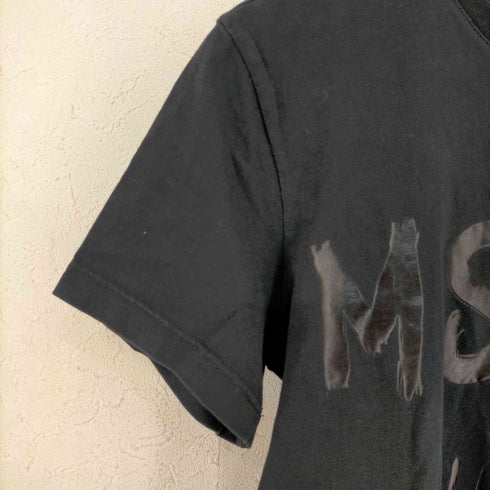 エムエスジーエム MSGM ロゴプリント クルーネックTシャツ メンズ import:XS