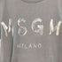 エムエスジーエム MSGM ロゴプリント クルーネックTシャツ メンズ import:XS