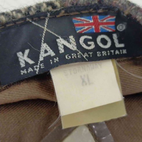 カンゴール KANGOL マルチカラーウールハンチング STORNAWAY メンズ XL