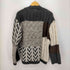 ザラ ZARA パッチワーク ニットカーディガン レディース import:L