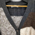 ザラ ZARA パッチワーク ニットカーディガン レディース import:L
