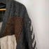 ザラ ZARA パッチワーク ニットカーディガン レディース import:L