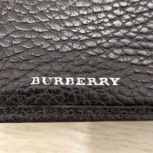 バーバリー BURBERRY レザー 二つ折り財布 メンズ