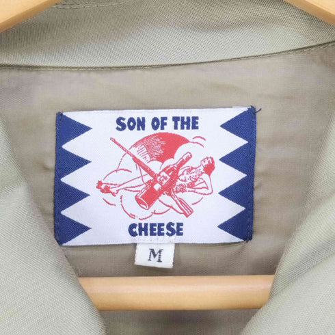 サノバチーズ SON OF THE CHEESE MOON SKA JKT ムーン サテン スカジャン メンズ JPN:M