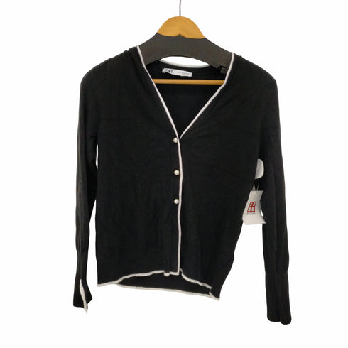 ザラ ZARA レーヨンニットカーディガン レディース import:M