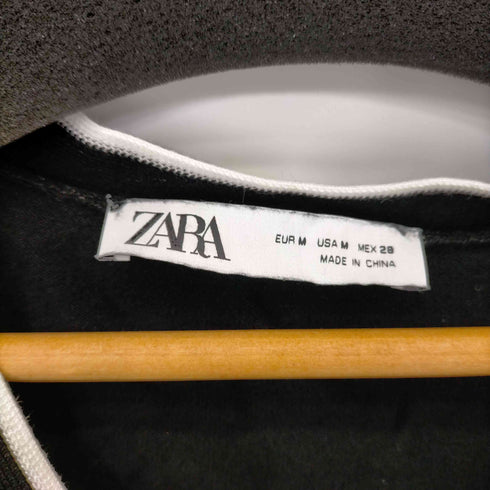 ザラ ZARA レーヨンニットカーディガン レディース import:M