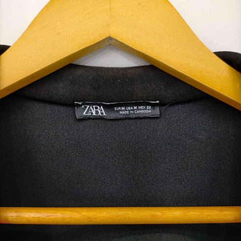 ザラ ZARA スエード調 ロングコート レディース import:M