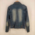 バッファロージーンズ BUFFALO JEANS エポレット デニムミリタリージャケット メンズ JPN:2