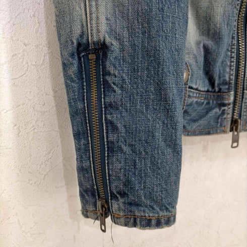 バッファロージーンズ BUFFALO JEANS エポレット デニムミリタリージャケット メンズ JPN:2
