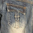 バッファロージーンズ BUFFALO JEANS エポレット デニムミリタリージャケット メンズ JPN:2