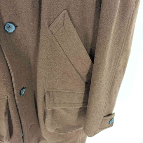 ヒルトンタイム HILTON TIME イタリア製 Pure New Wool チンスト ウール コート メンズ