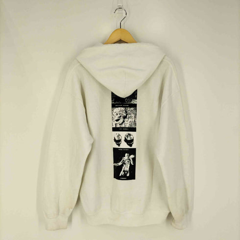 ラブラット LABRAT ×PETER PAQUIN SOCIETY SHIT プルオーバーパーカー メンズ JPN:L