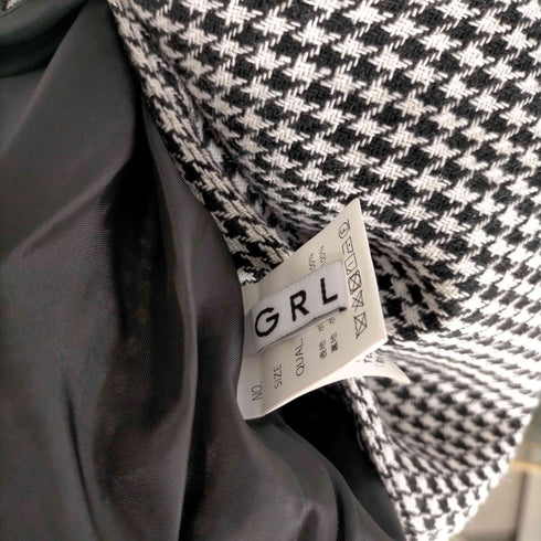 グレイル GRL ベルト付き千鳥格子柄ジャケット[ レディース JPN:S