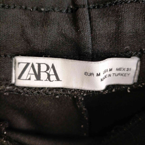 ザラ ZARA 裾ジップ トラックジョガーパンツ メンズ JPN:M