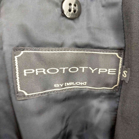 PROTOTYPE BY MILOK 日本製 P/W 2Bジャケット 二つ釦 本開き サイドベンツ 総裏地 メンズ