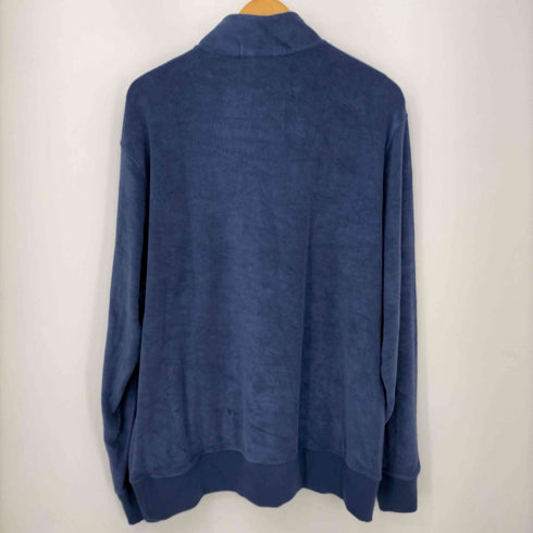 ポロラルフローレン POLO RALPH LAUREN ハーフジップパイルロゴ刺繍スウェットトップス メンズ JPN:XL