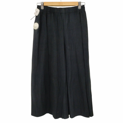 イッセイミヤケミー ISSEY MIYAKE me PLEATS BOTTOM ワイドパンツ ガウチョパンツ レディース