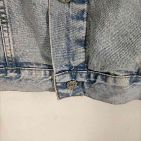 ギャップデニム GAP DENIM OVERSIZED ICON JACKET オーバーサイズデニムトラッカージャケット メンズ JPN:M