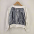 ランバン LANVIN メタリック ボートネック ロングTシャツ レディース 38