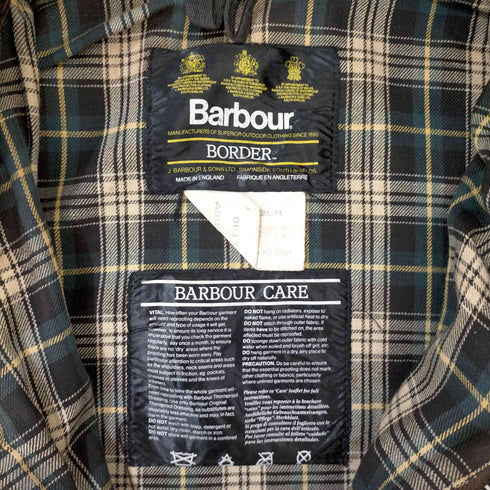 バブアー Barbour 88年製 BORDER オイルドジャケット メンズ C40/102CM