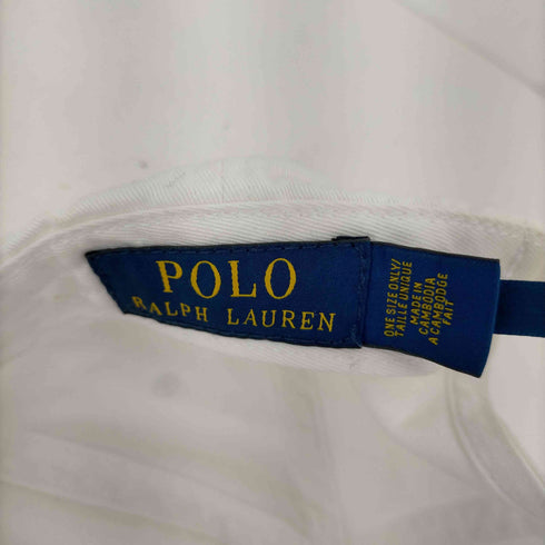 ポロラルフローレン POLO RALPH LAUREN スモールポニー刺繍キャップ メンズ