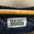 BASIC EDITION ボーダー柄アクリルニット メンズ XXXL
