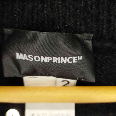 MASONPRINCE アーガイル柄 ニットカーディガン メンズ 2