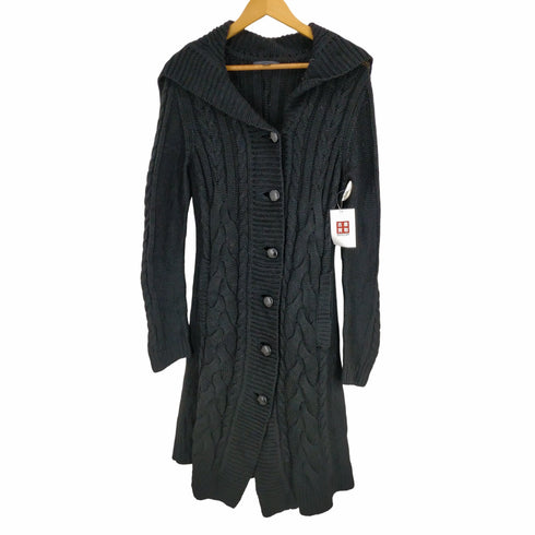 バナナリパブリック BANANA REPUBLIC ケーブルニットロングカーディガン レディース JPN:L