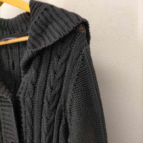 バナナリパブリック BANANA REPUBLIC ケーブルニットロングカーディガン レディース JPN:L