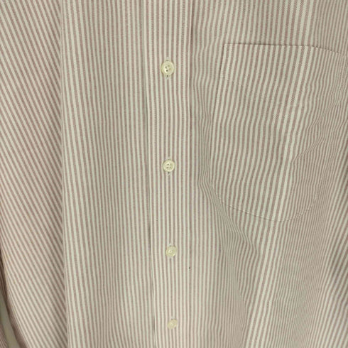 エルエルビーン L.L.Bean WRINKLE RESISTANT ストライプ B.D シャツ メンズ 16 1/2 -32