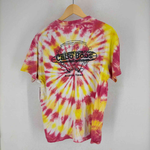 Cabo Bob's BURRITOS タイダイ染め クルーネックTシャツ メンズ