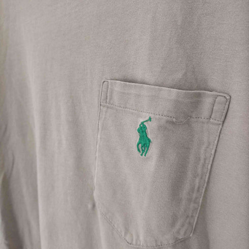 ポロラルフローレン POLO RALPH LAUREN シングルステッチ ポニー刺繍ポケットTシャツ メンズ