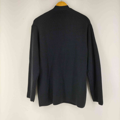バトナー BATONER 23AW SOLID WOOL RIB CARDIGAN ソリッドウールリブニットカーディガン メンズ JPN:3