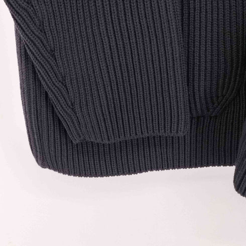 バトナー BATONER 23AW SOLID WOOL RIB CARDIGAN ソリッドウールリブニットカーディガン メンズ JPN:3
