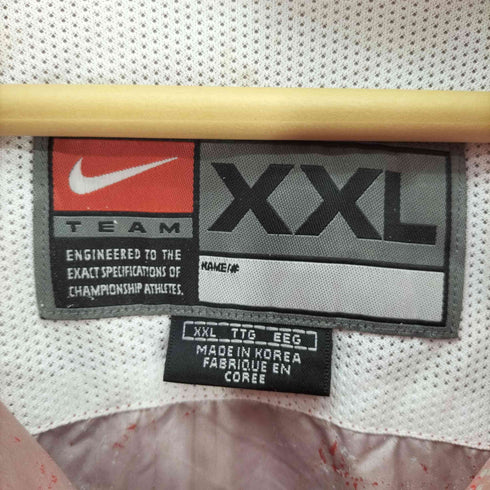 ナイキ NIKE 90-00S TEAMタグ INDIANA ナイロン ハーフジップ プルオーバー ジャケット メンズ import:XXL
