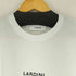 ラルディー二 LARDINI フロントロゴ クルーネックTシャツ White T-Shirt メンズ JPN:S