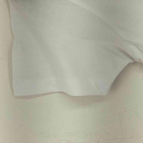 ラルディー二 LARDINI フロントロゴ クルーネックTシャツ White T-Shirt メンズ JPN:S