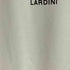 ラルディー二 LARDINI フロントロゴ クルーネックTシャツ White T-Shirt メンズ JPN:M