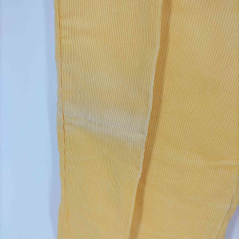 リー Lee 70-80S 816 TONI JEANS コーデュロイ カラー パンツ イエロー ロケットTALON デッドストック フラッシャー メンズ 29x33