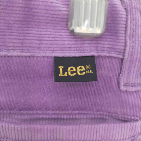 リー Lee 70-80S 816 TONI JEANS コーデュロイ カラー パンツ パープル ロケットTALON デッドストック フラッシャー メンズ 29x33