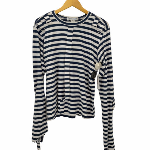 コムデギャルソンシャツ COMME des GARCONS SHIRT ギミック ボーダー L/Sカットソー メンズ import:M