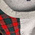 コムデギャルソンオム COMME des GARCONS HOMME ウール切替 チェックカットソー メンズ JPN:XS