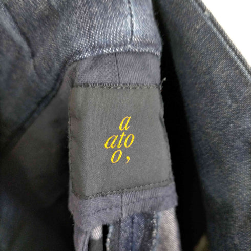 アトウ ato modeled by yoshihiro hatamoto ボタンフライ ハイウエストパンツ メンズ JPN:44