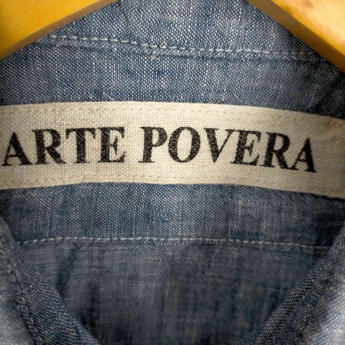 アルテポーベラ ARTE POVERA 長袖リネンシャツ メンズ S