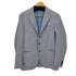 イザイア ISAIA 3B 千鳥 カシミヤ混 テーラードジャケット メンズ 46