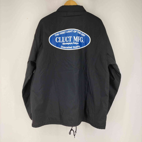 クラクト CLUCT ロゴプリント ナイロンコーチジャケット メンズ JPN:XL