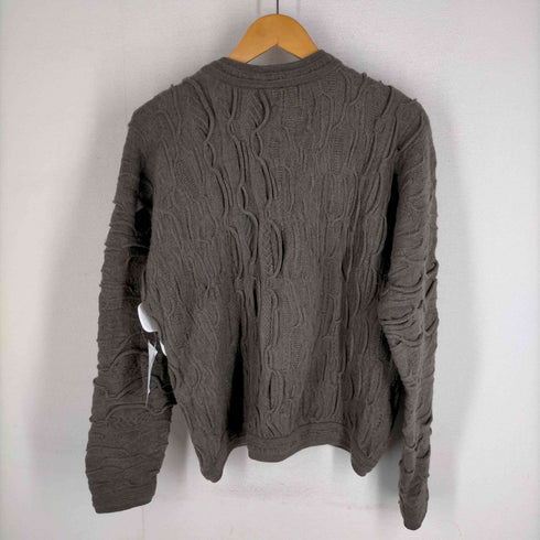 クージー COOGI 単色 3Dニットセーター メンズ import:M