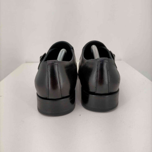 ランバンコレクション LANVIN COLLECTION モンクストラップキャップトゥシューズ メンズ 25 1/2